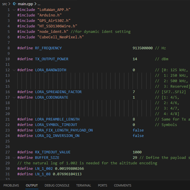 an image of drone tracking code